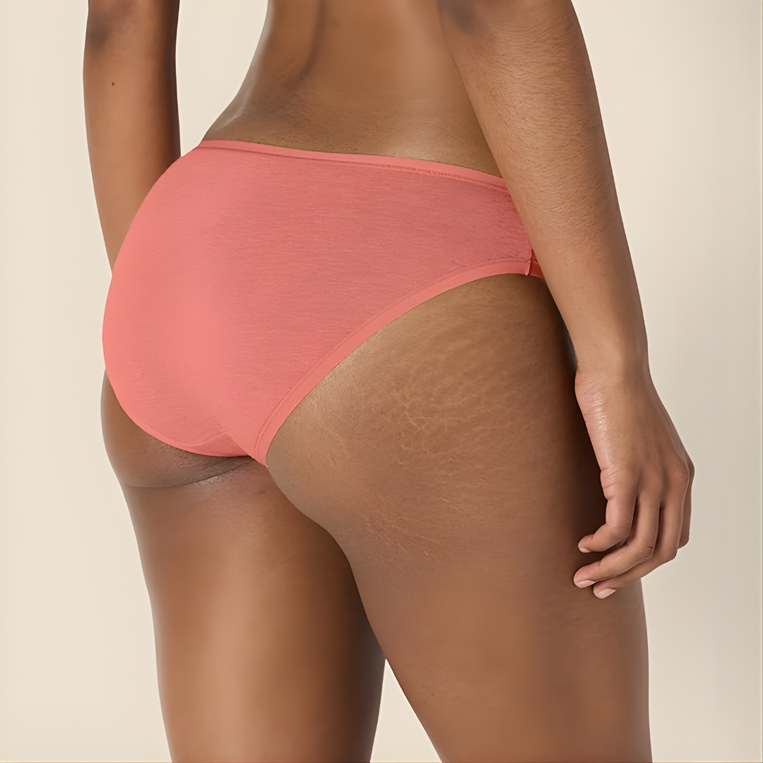 PACK*6 PANTIES EN ALGODÓN ESTILO BIKINI – Suavidad, frescura y comodidad natural todos los días
